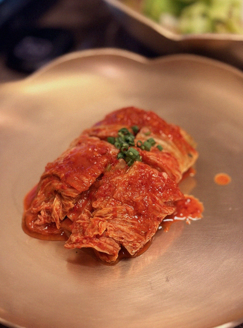 DAEBOJUNG Yeouido · fresh Hanwoo beef tartare (yukhoe)