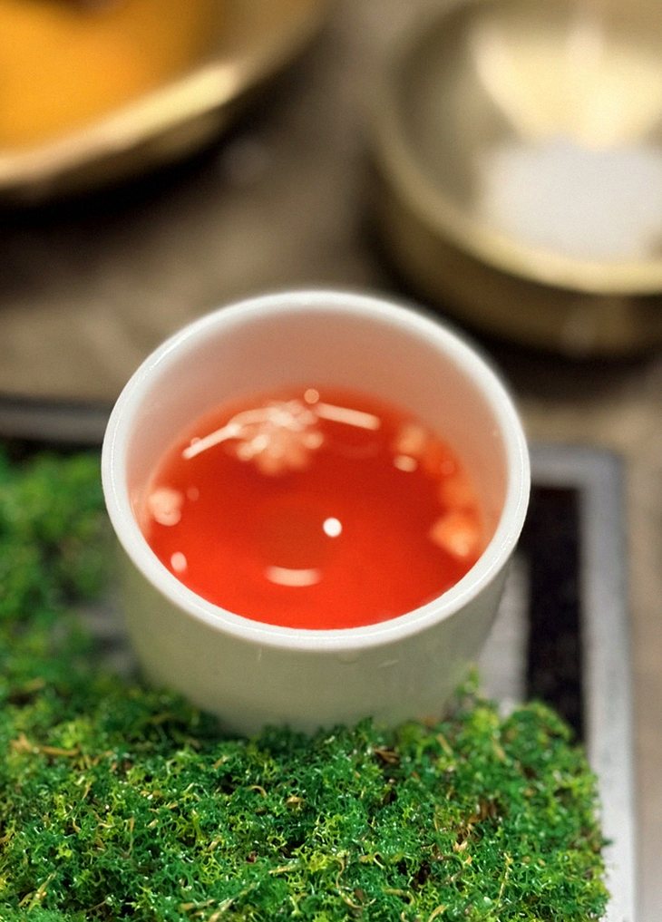 DAEBOJUNG Yeouido · a warm soup to finish the course