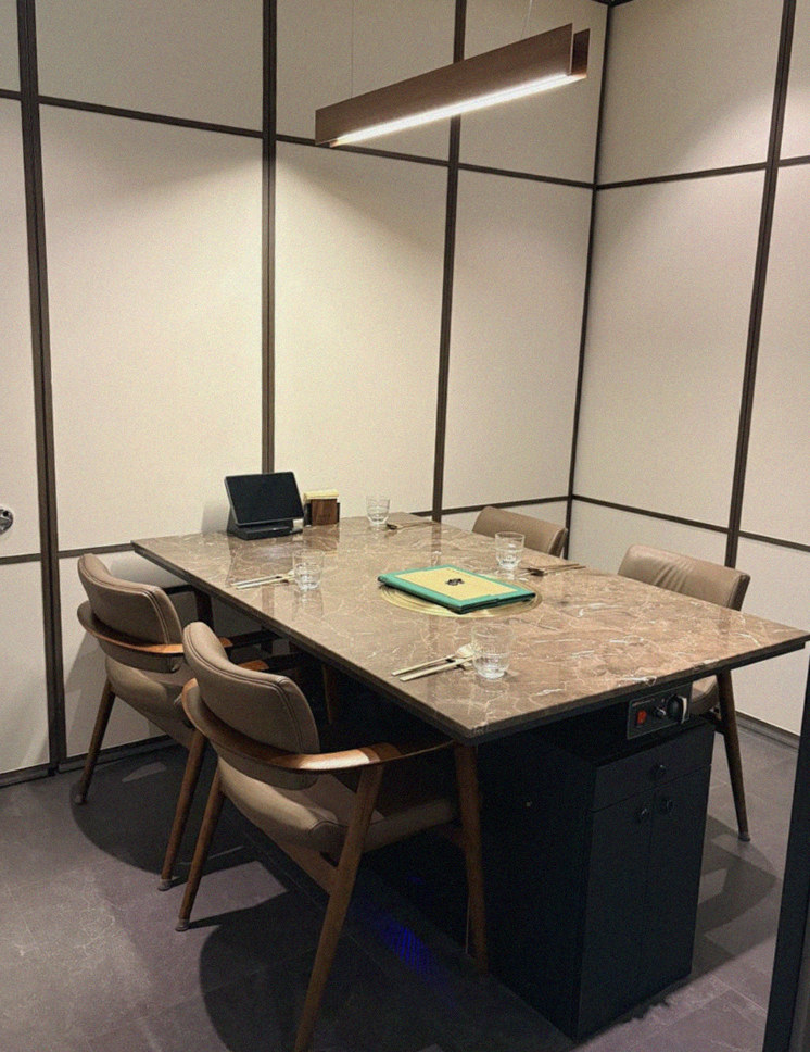 DAEBOJUNG Yeouido · a private dining room — every table is a private room