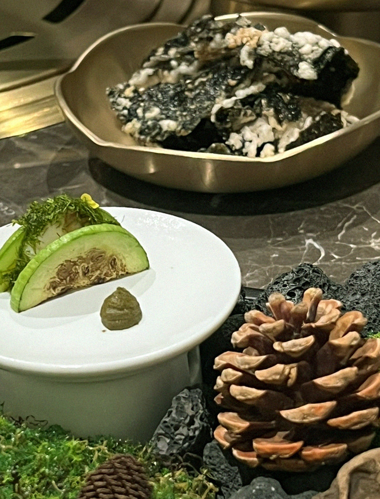 대보정 여의도점 · 여의도 룸식당 여의도 맛집 · 한 접시씩 정성껏 플레이팅된 한우 코스 요리