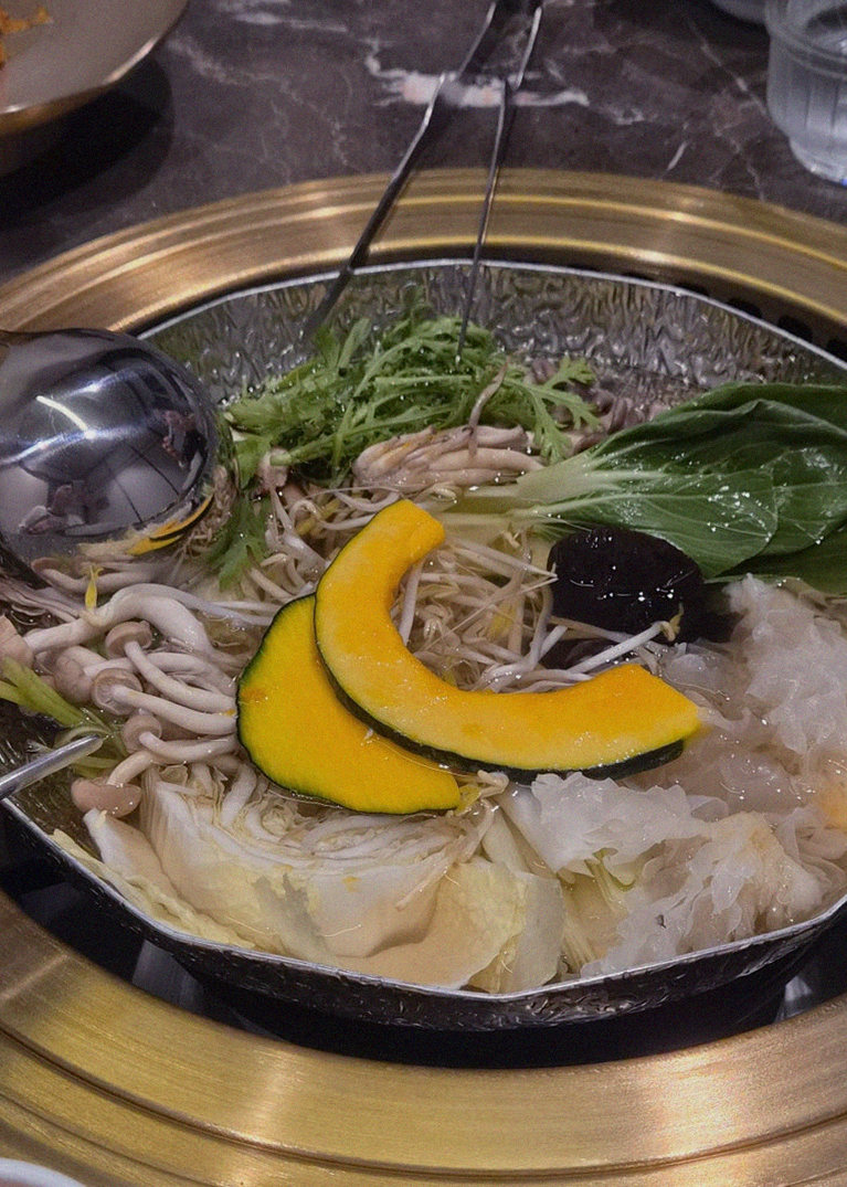 DAEBOJUNG Yeouido · a warm soup to finish the course