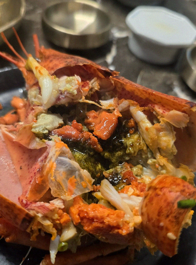 대보정 여의도점 · 여의도 룸식당 여의도 맛집 · 코스에 곁들여지는 해산물 요리