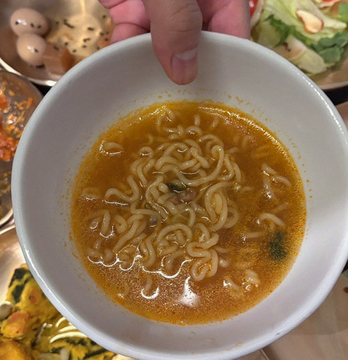 DAEBOJUNG Yeouido · a warm soup to finish the course