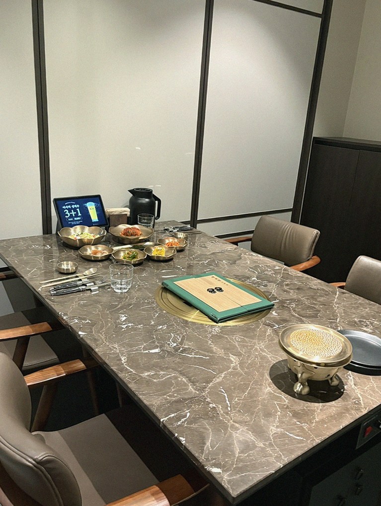 DAEBOJUNG Yeouido · a private dining room — every table is a private room