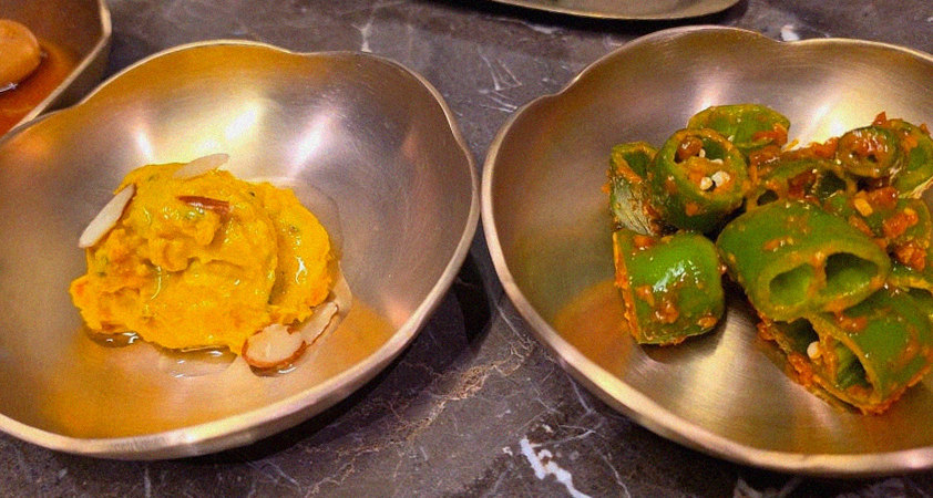 DAEBOJUNG Yeouido · assorted Korean side dishes (banchan)