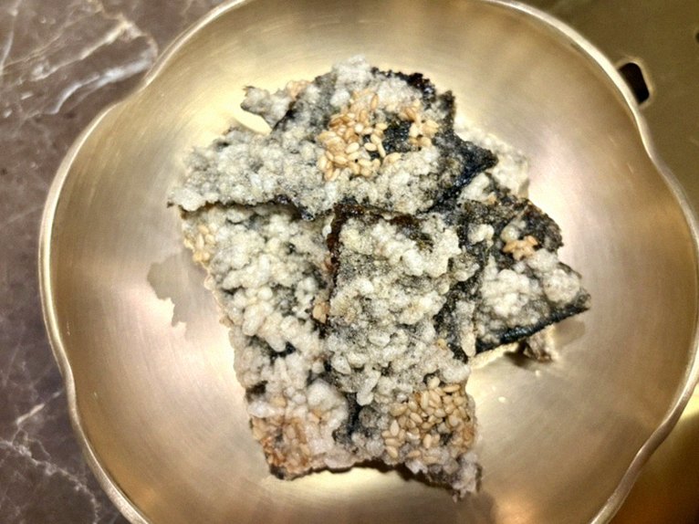 DAEBOJUNG Yeouido · the rice course with accompaniments