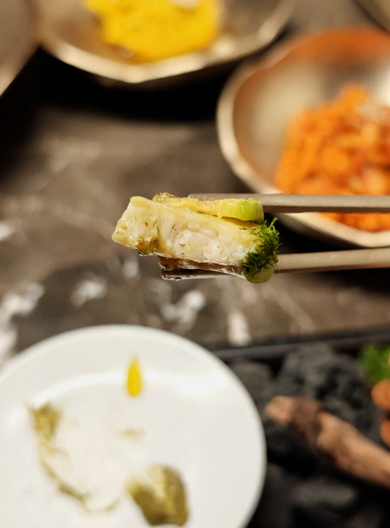 DAEBOJUNG Yeouido · the rice course with accompaniments