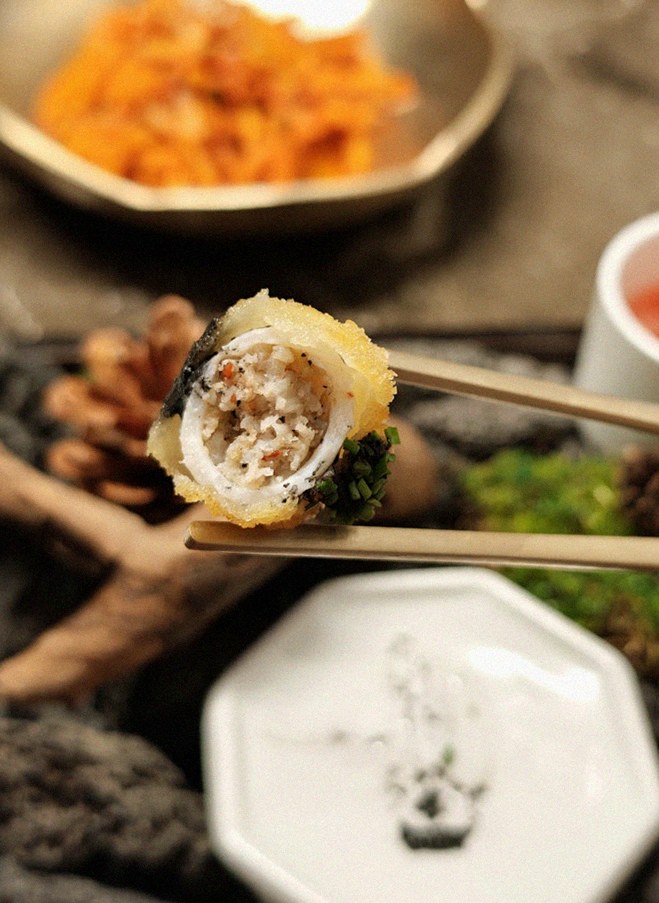 DAEBOJUNG Yeouido · the rice course with accompaniments
