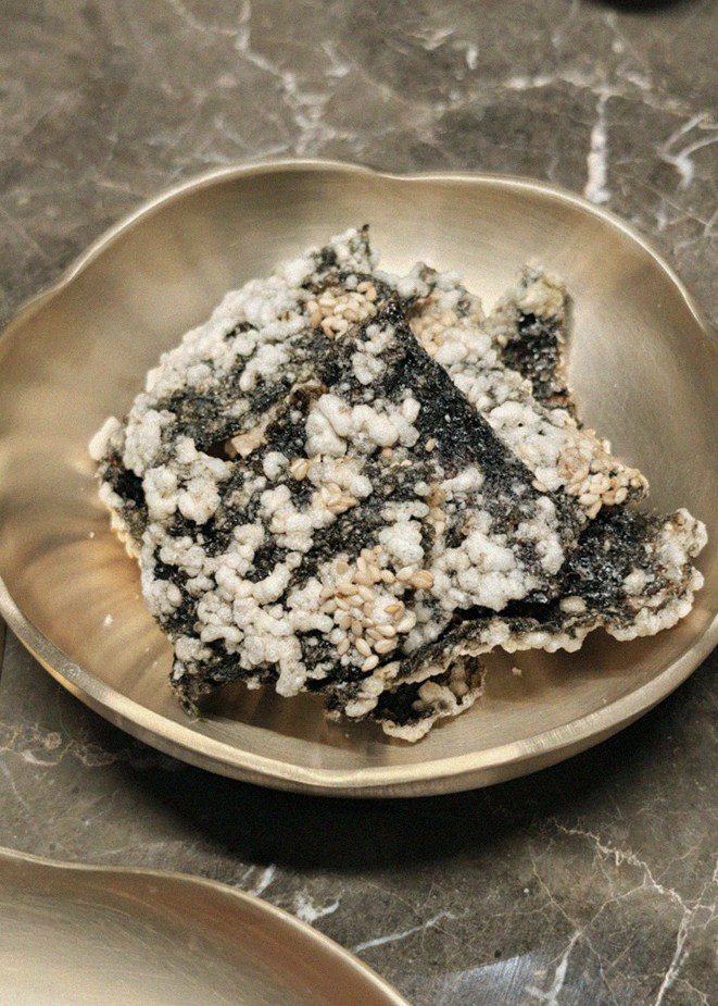 DAEBOJUNG Yeouido · the rice course with accompaniments