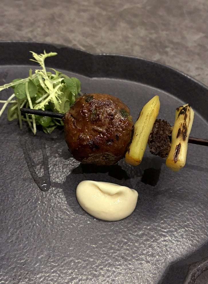 GOWOOGA Gwanghwamun · a plated course of Hanwoo beef