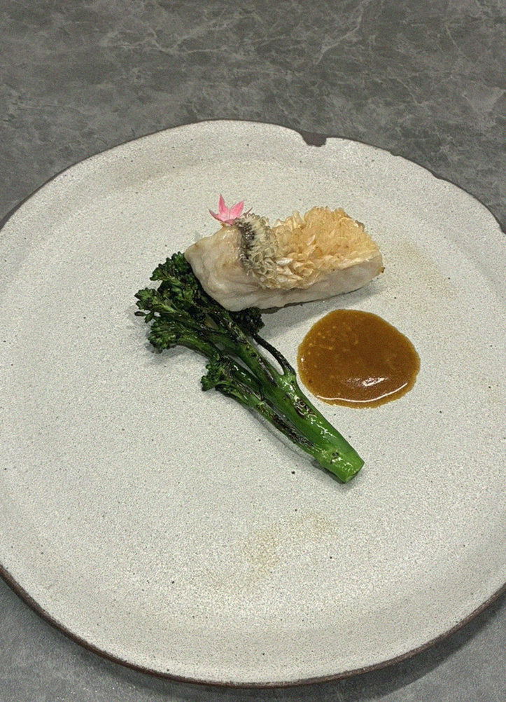GOWOOGA Gwanghwamun · a plated course of Hanwoo beef