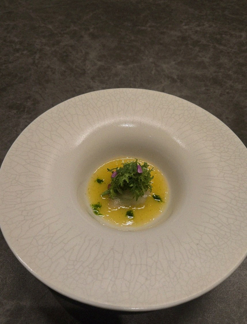 GOWOOGA Gwanghwamun · a plated course of Hanwoo beef