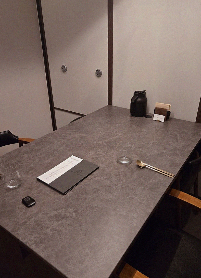 GOWOOGA Gwanghwamun · a private dining room — every table is a private room
