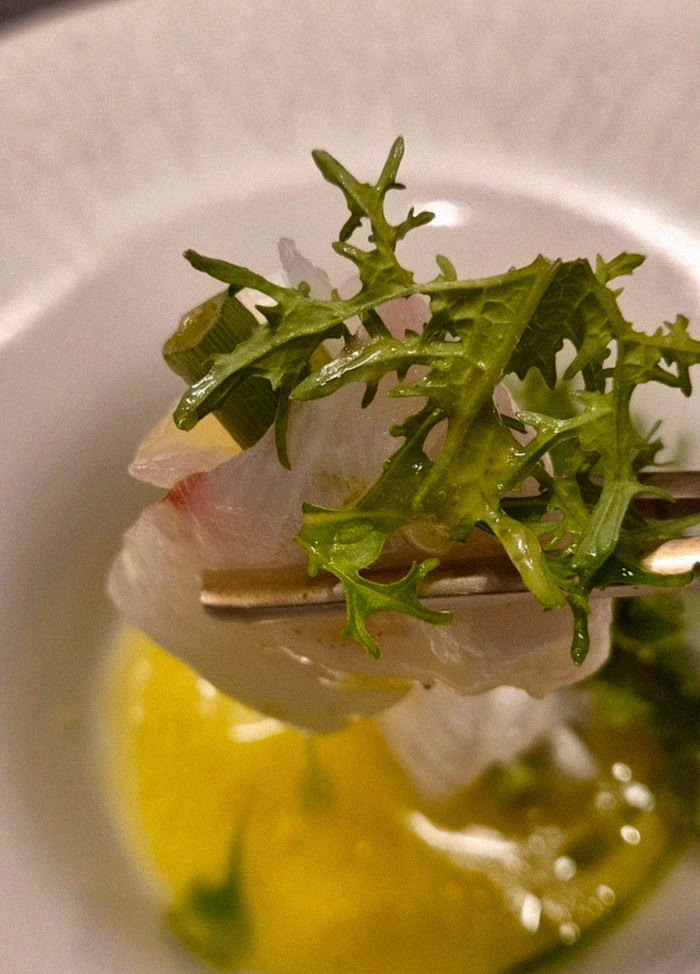 GOWOOGA Gwanghwamun · a plated course of Hanwoo beef