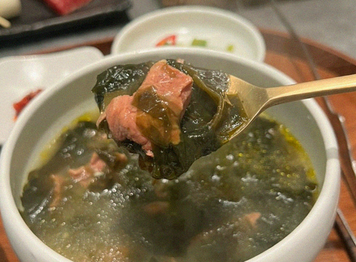 고우가 역삼점 강남 · 강남 한우오마카세 강남 데이트코스 · 따뜻하게 마무리하는 국물 요리