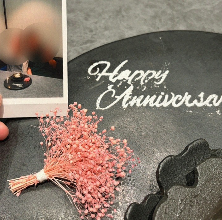 고우가 역삼점 강남 · 강남 한우오마카세 강남 데이트코스 · 시그니처 한우 쇼잉 — 진열함에 담긴 마블링 한우와 캐비아