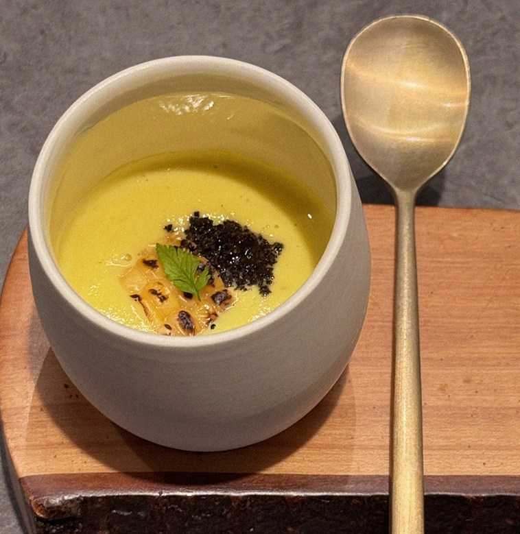 GOWOOGA Gangnam·Yeoksam · a warm soup to finish the course