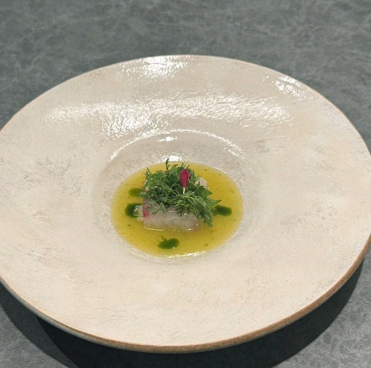 GOWOOGA Gangnam·Yeoksam · a plated course of Hanwoo beef
