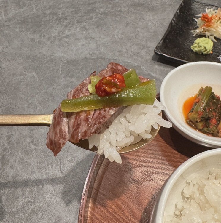 GOWOOGA Gangnam·Yeoksam · fresh Hanwoo beef tartare (yukhoe)