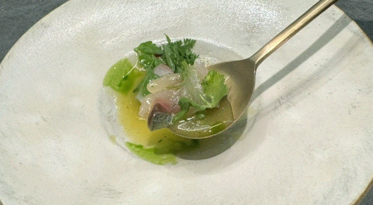 GOWOOGA Gangnam·Yeoksam · a warm soup to finish the course