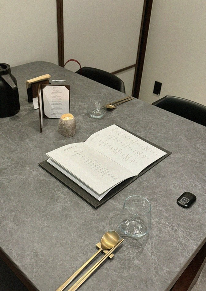 GOWOOGA Gangnam·Yeoksam · a private dining room — every table is a private room