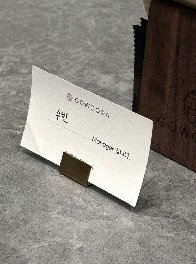 GOWOOGA Gangnam·Yeoksam · course menu