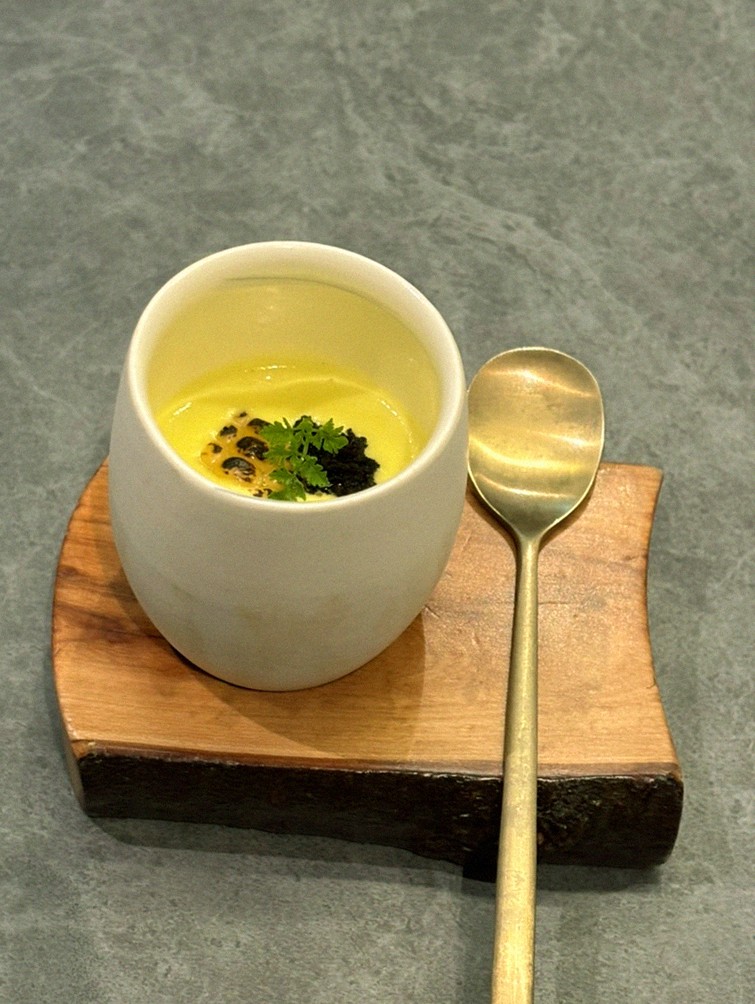 GOWOOGA Gangnam·Yeoksam · a warm soup to finish the course
