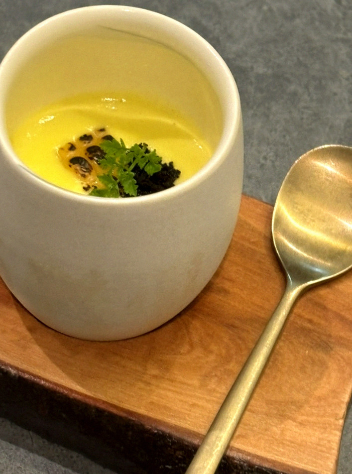 GOWOOGA Gangnam·Yeoksam · a warm soup to finish the course