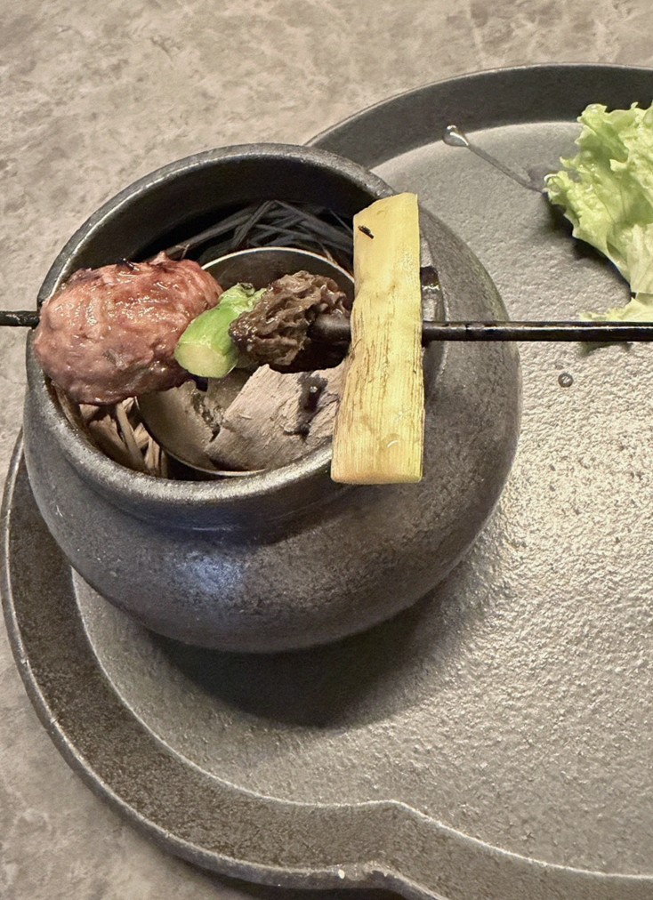 GOWOOGA Yeouido · fresh Hanwoo beef tartare (yukhoe)