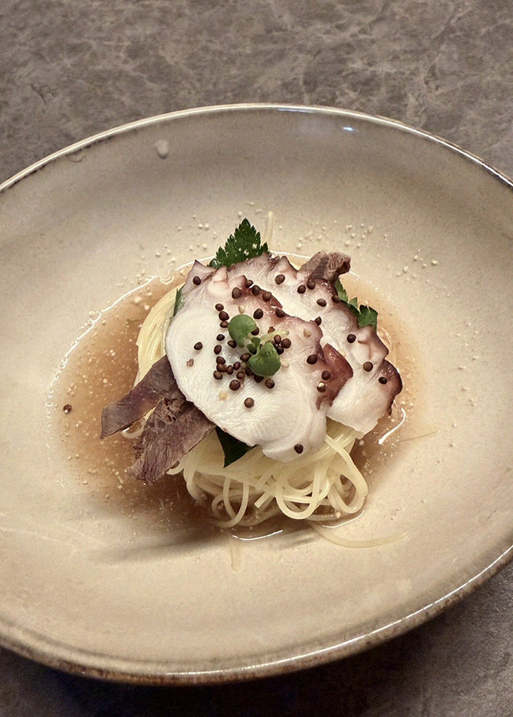 GOWOOGA Yeouido · fresh Hanwoo beef tartare (yukhoe)