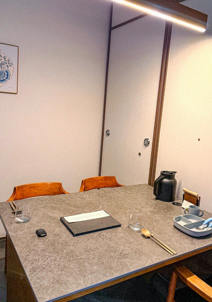 GOWOOGA Yeouido · a private dining room — every table is a private room
