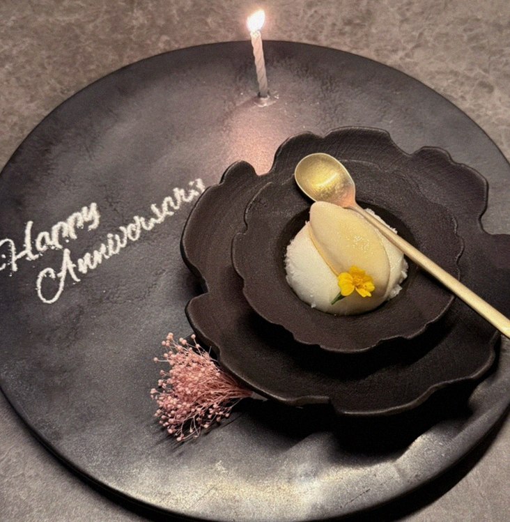 고우가 여의도점 · 여의도 룸식당 더현대서울 맛집 · 코스를 마무리하는 디저트