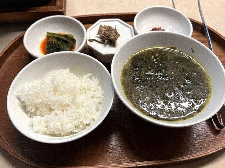 WOOARA Gwanghwamun · the rice course with accompaniments