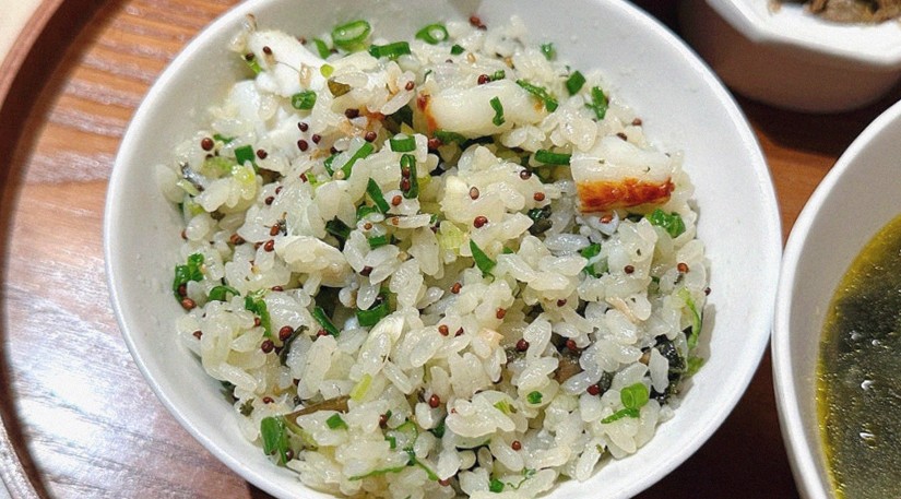 WOOARA Gwanghwamun · the rice course with accompaniments