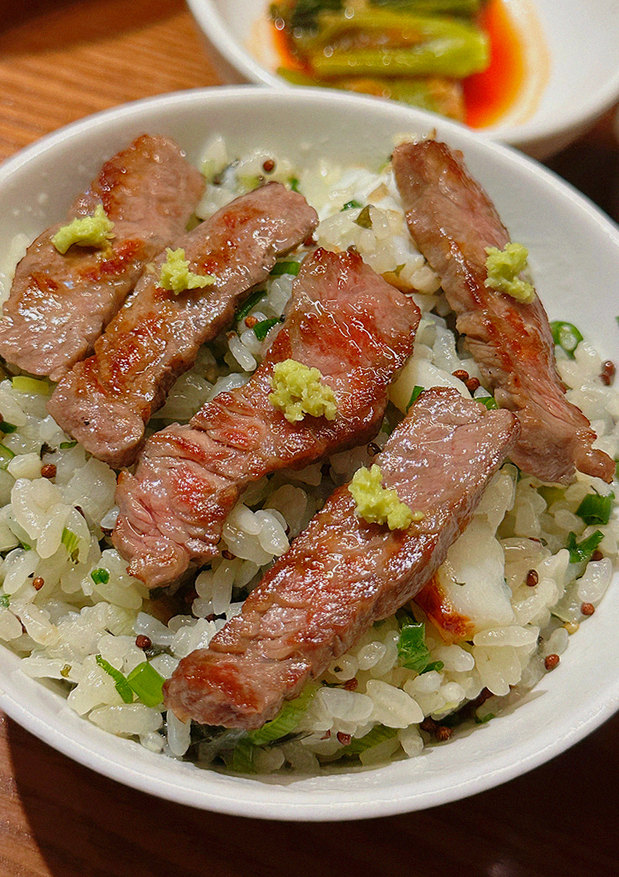 WOOARA Gwanghwamun · the rice course with accompaniments