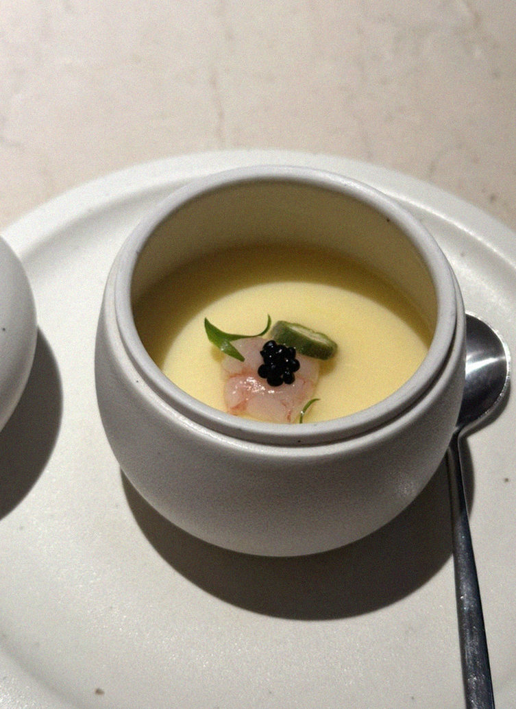 WOOARA Gwanghwamun · a warm soup to finish the course