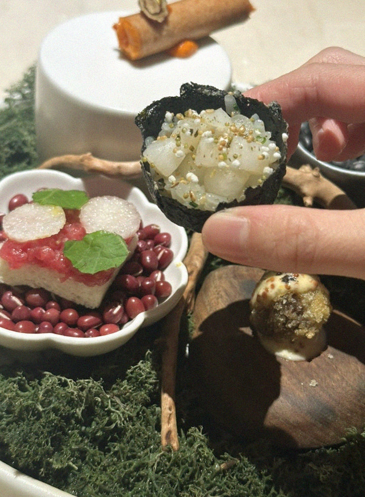 WOOARA Gwanghwamun · the rice course with accompaniments