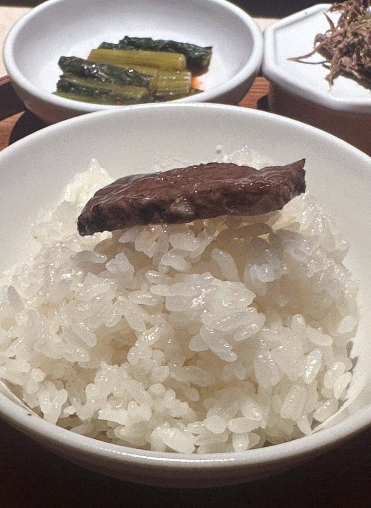 WOOARA Gwanghwamun · the rice course with accompaniments