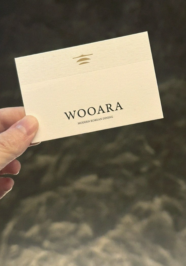 WOOARA Gwanghwamun · restaurant entrance and signage