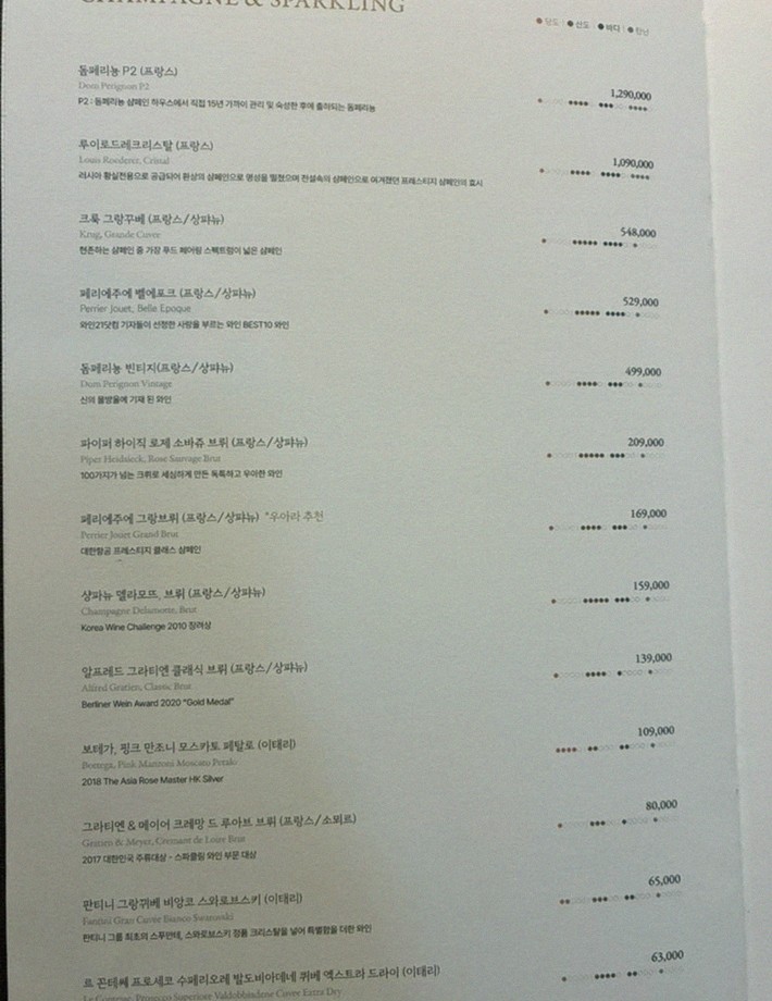 우아라 광화문점 · 광화문 한우오마카세 광화문 룸식당 · 코스 메뉴 안내