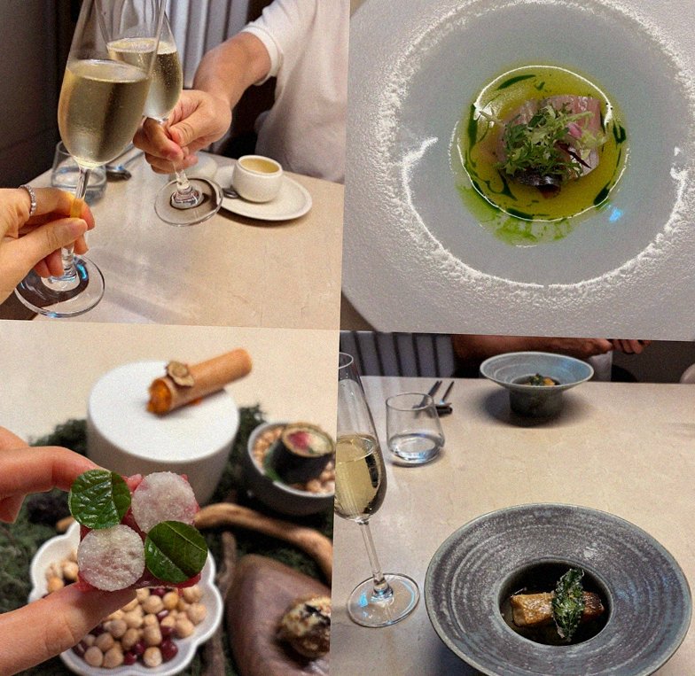 WOOARA Gwanghwamun · the full Hanwoo omakase table