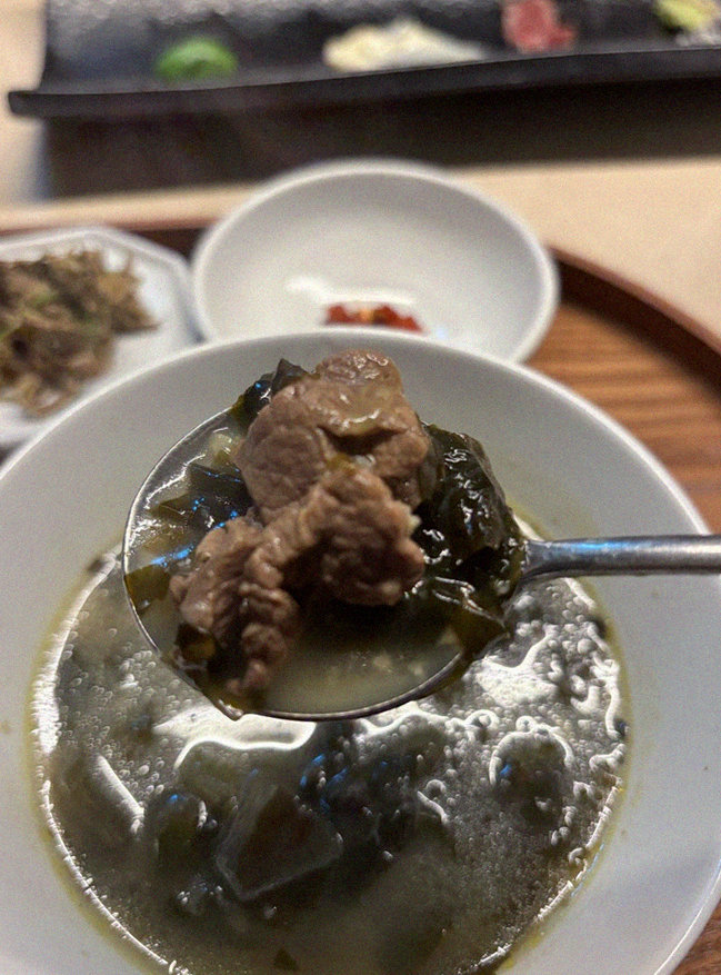 WOOARA Gwanghwamun · a warm soup to finish the course