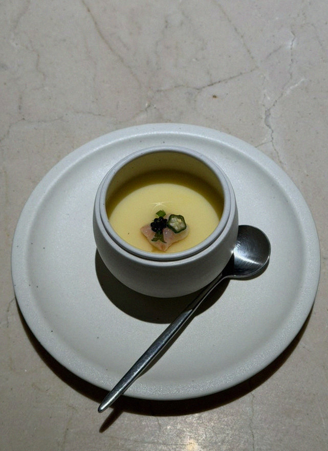 WOOARA Gwanghwamun · a warm soup to finish the course