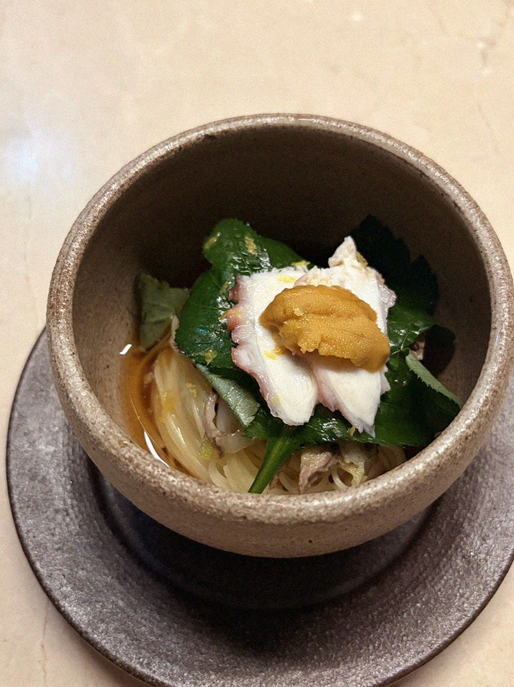WOOARA Gwanghwamun · a warm soup to finish the course