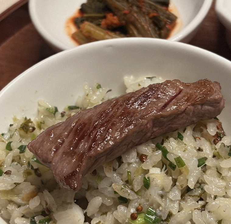 WOOARA Yeouido · 食事コースとお供