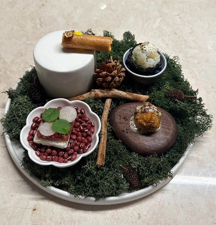 우아라 여의도점 · 여의도 룸식당 여의도 맛집 · 코스를 마무리하는 디저트