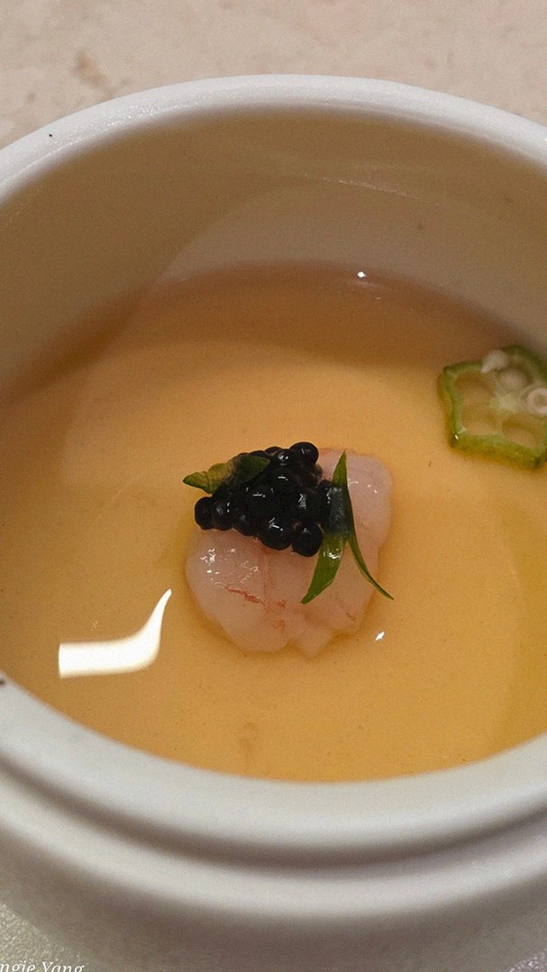 WOOARA Yeouido · a warm soup to finish the course