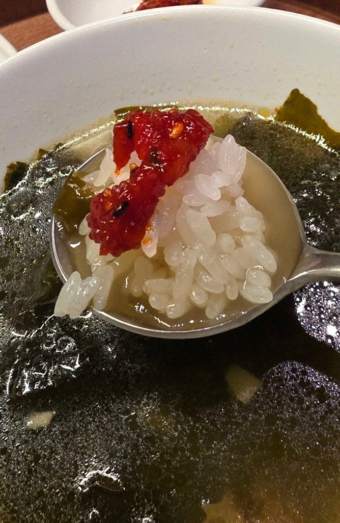WOOARA Yeouido · fresh Hanwoo beef tartare (yukhoe)