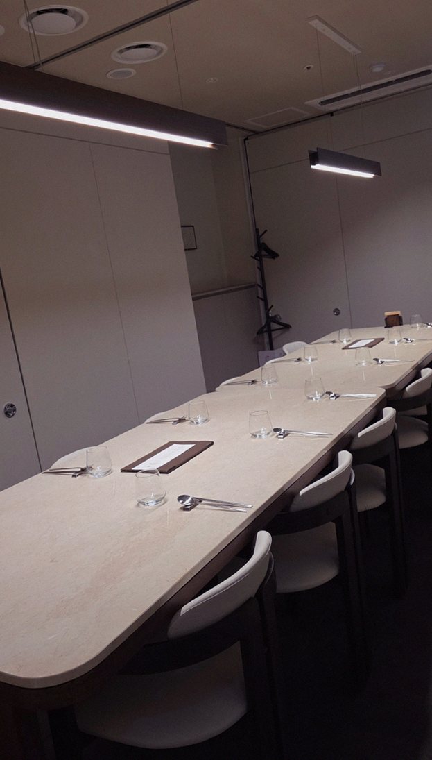 WOOARA Yeouido · a private dining room — every table is a private room