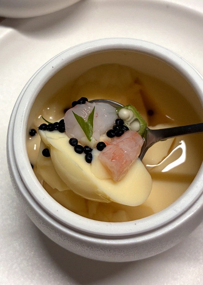 WOOARA Yeouido · a warm soup to finish the course